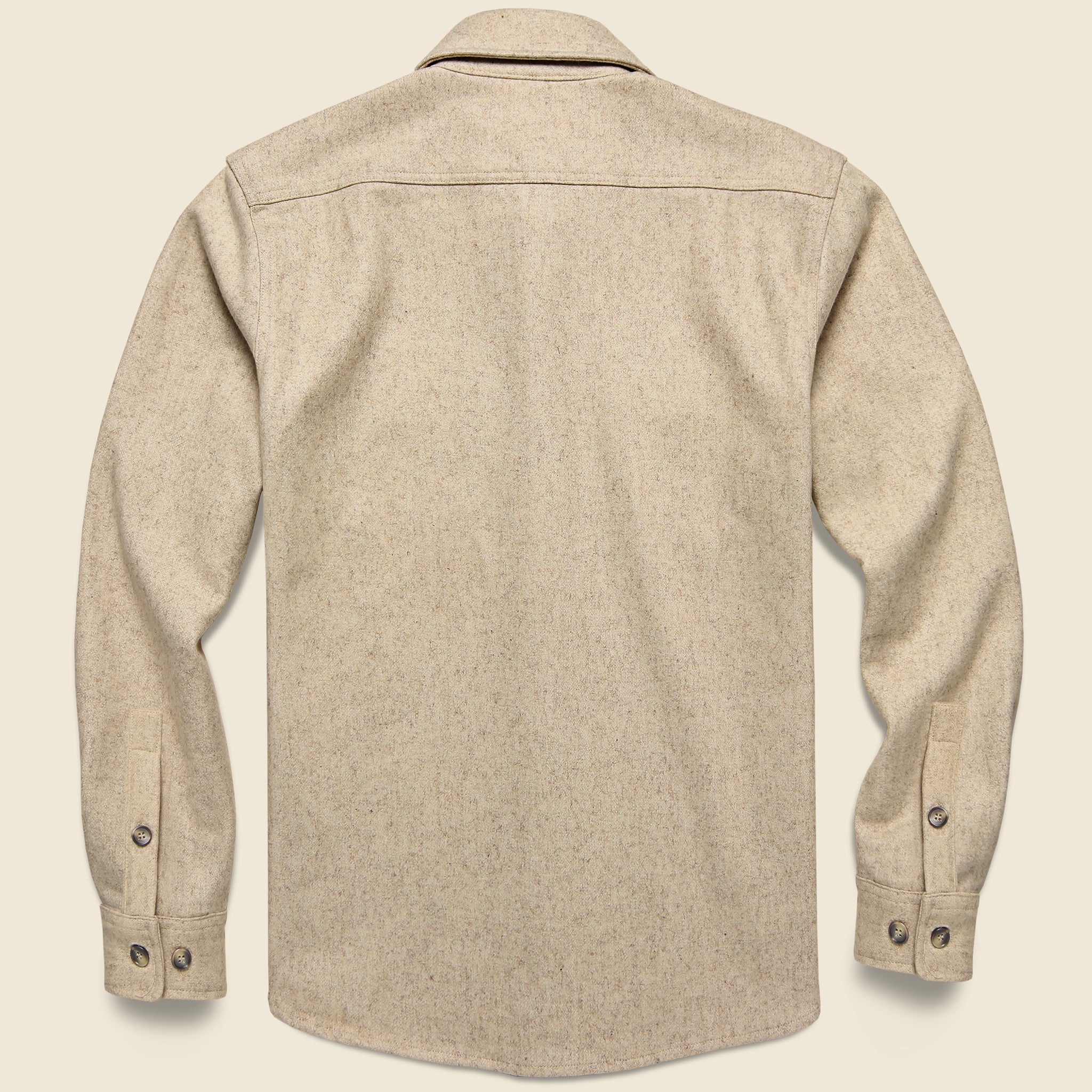 
                          CPO Wool Shirt - Taupe - Schott - STAG Provisions - Tops - L/S Woven - Overshirt
                        