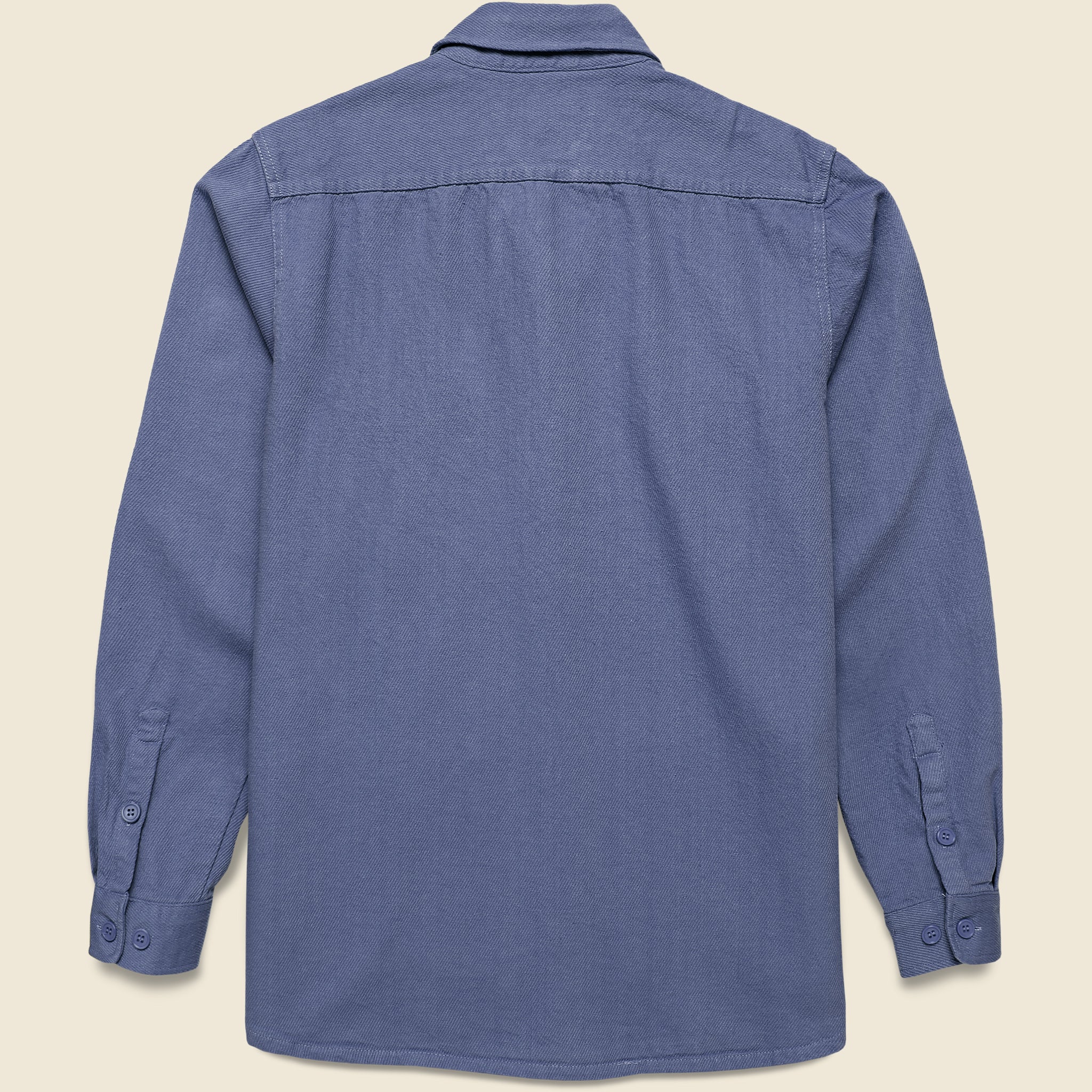 
                          Cavalry Twill Workshirt - Blue - Schott - STAG Provisions - Outerwear - Shirt Jacket
                        