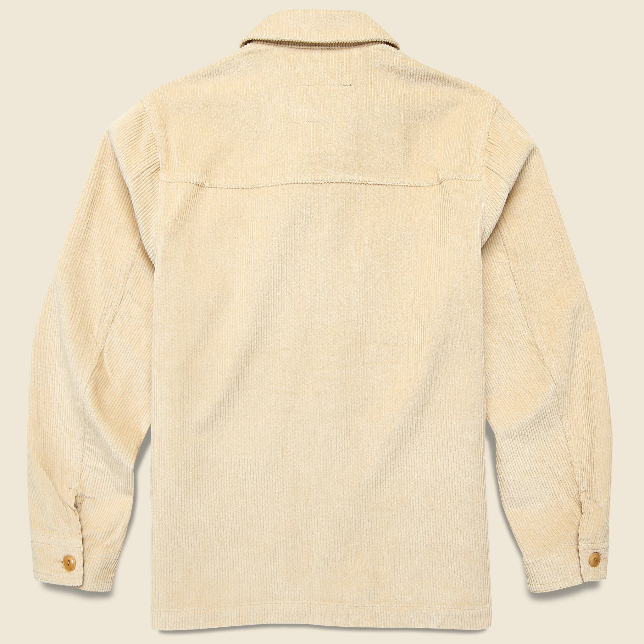 
                          Wale Corduroy Chore Jacket - Off White - Schott - STAG Provisions - Outerwear - Shirt Jacket
                        