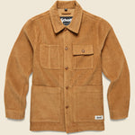 Wale Corduroy Chore Jacket - Tobacco - Schott - STAG Provisions - Outerwear - Shirt Jacket