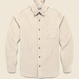 Pinwale Corduroy Shirt - Stone - Schott - STAG Provisions - Tops - L/S Woven - Corduroy