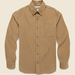 Pinwale Corduroy Shirt - Khaki - Schott - STAG Provisions - Tops - L/S Woven - Corduroy