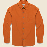 Pinwale Corduroy Shirt - Rust - Schott - STAG Provisions - Tops - L/S Woven - Corduroy