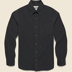 Pinwale Corduroy Shirt - Black - Schott - STAG Provisions - Tops - L/S Woven - Corduroy