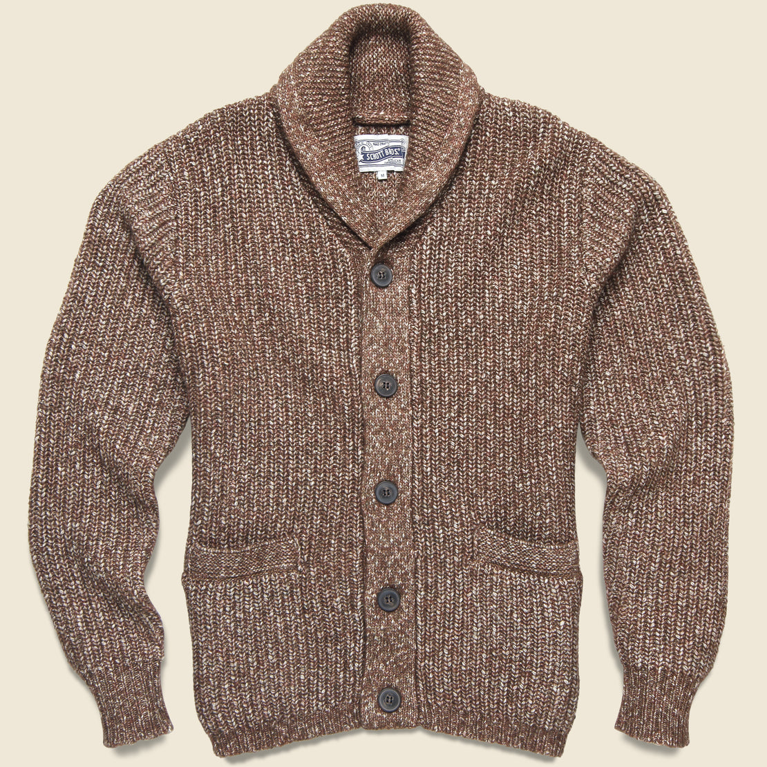 トップス Shawl Collar Cardigan - Stripe SCHOTTFW24012_a_1110x.