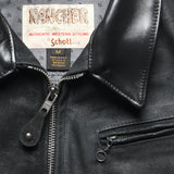 Texas Steerhide Roughout Suede Mechanic Jacket - Black - Schott - STAG Provisions - Outerwear - Coat / Jacket