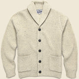 Donegal Cardigan - Off White - Schott - STAG Provisions - Tops - Sweater