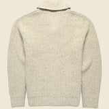Donegal Cardigan - Off White - Schott - STAG Provisions - Tops - Sweater