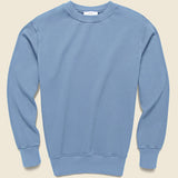 Supima Crew Sweatshirt - Storm - Save Khaki - STAG Provisions - Tops - Fleece / Sweatshirt