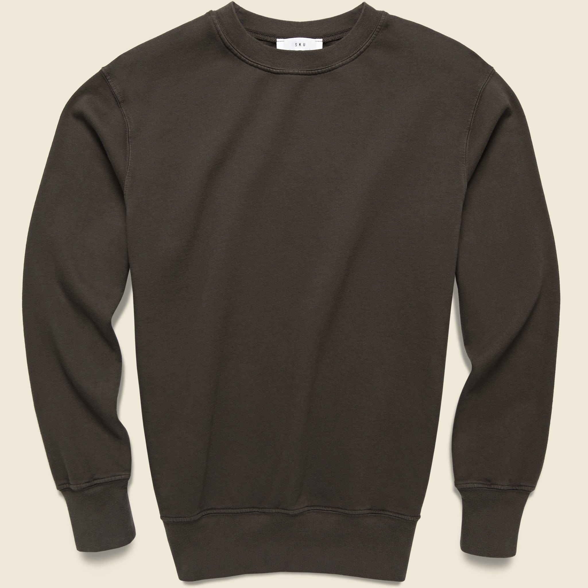 Supima Crew Sweatshirt - Bean - Save Khaki - STAG Provisions - Tops - Fleece / Sweatshirt