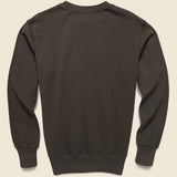 Supima Crew Sweatshirt - Bean - Save Khaki - STAG Provisions - Tops - Fleece / Sweatshirt