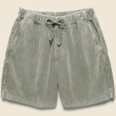 6" Corduroy Easy Short - Khaki - Save Khaki - STAG Provisions - Shorts - Lounge