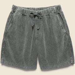 Corduroy Easy Short - Black - Save Khaki - STAG Provisions - Shorts - Lounge