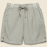 Seersucker Easy Short - Khaki - Save Khaki - STAG Provisions - Shorts - Lounge