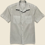 Fatigue Camp Shirt - Khaki - Save Khaki - STAG Provisions - Tops - S/S Woven - Solid