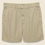 7" Twill Bermuda Short - Khaki - Save Khaki - STAG Provisions - Shorts - Solid