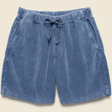 Corduroy Easy Short - Union Blue - Save Khaki - STAG Provisions - Shorts - Lounge