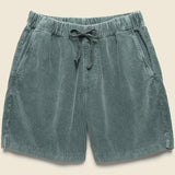 Corduroy Easy Short - Petrol - Save Khaki - STAG Provisions - Shorts - Lounge