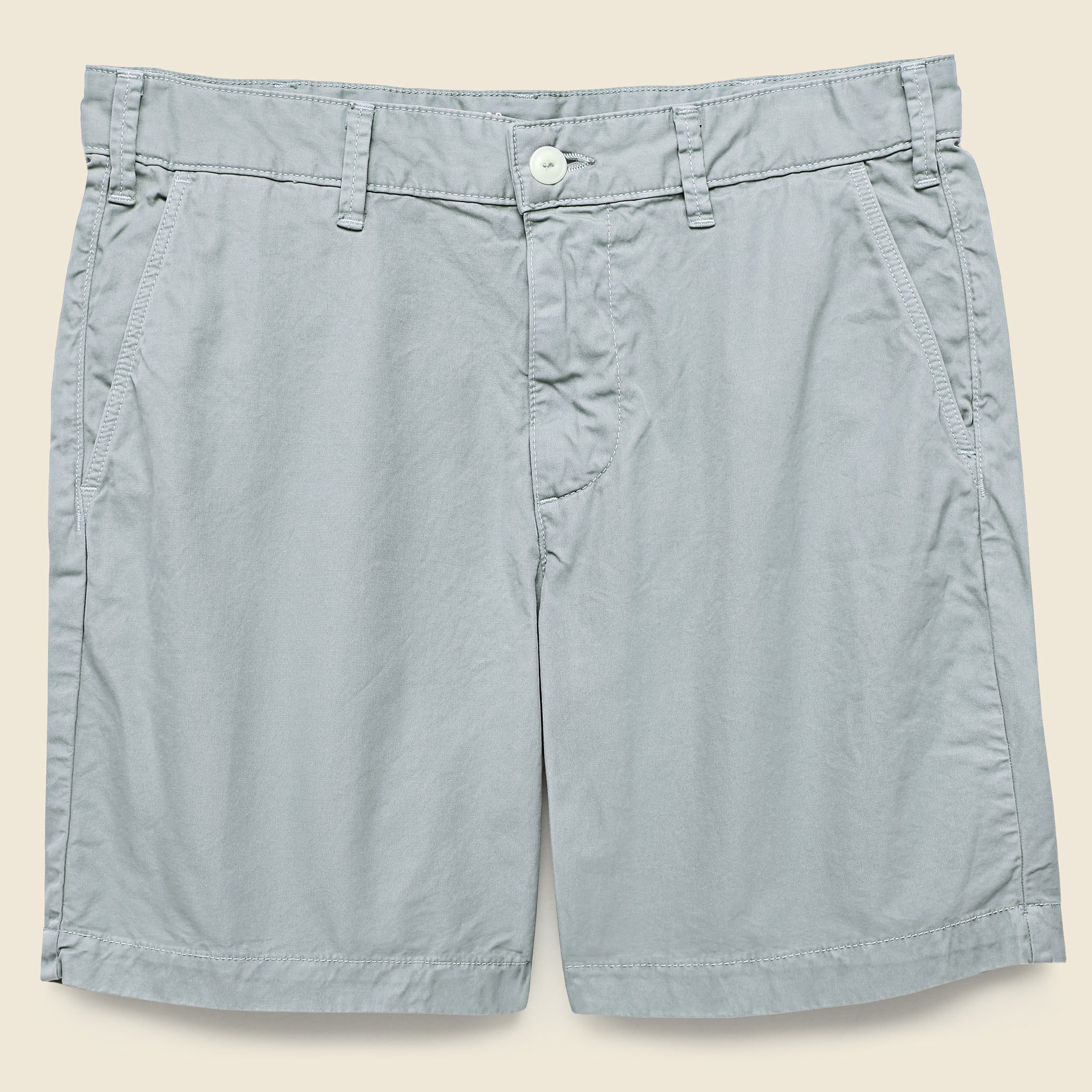 7" Twill Bermuda Short - Blue Stone - Save Khaki - STAG Provisions - Shorts - Solid