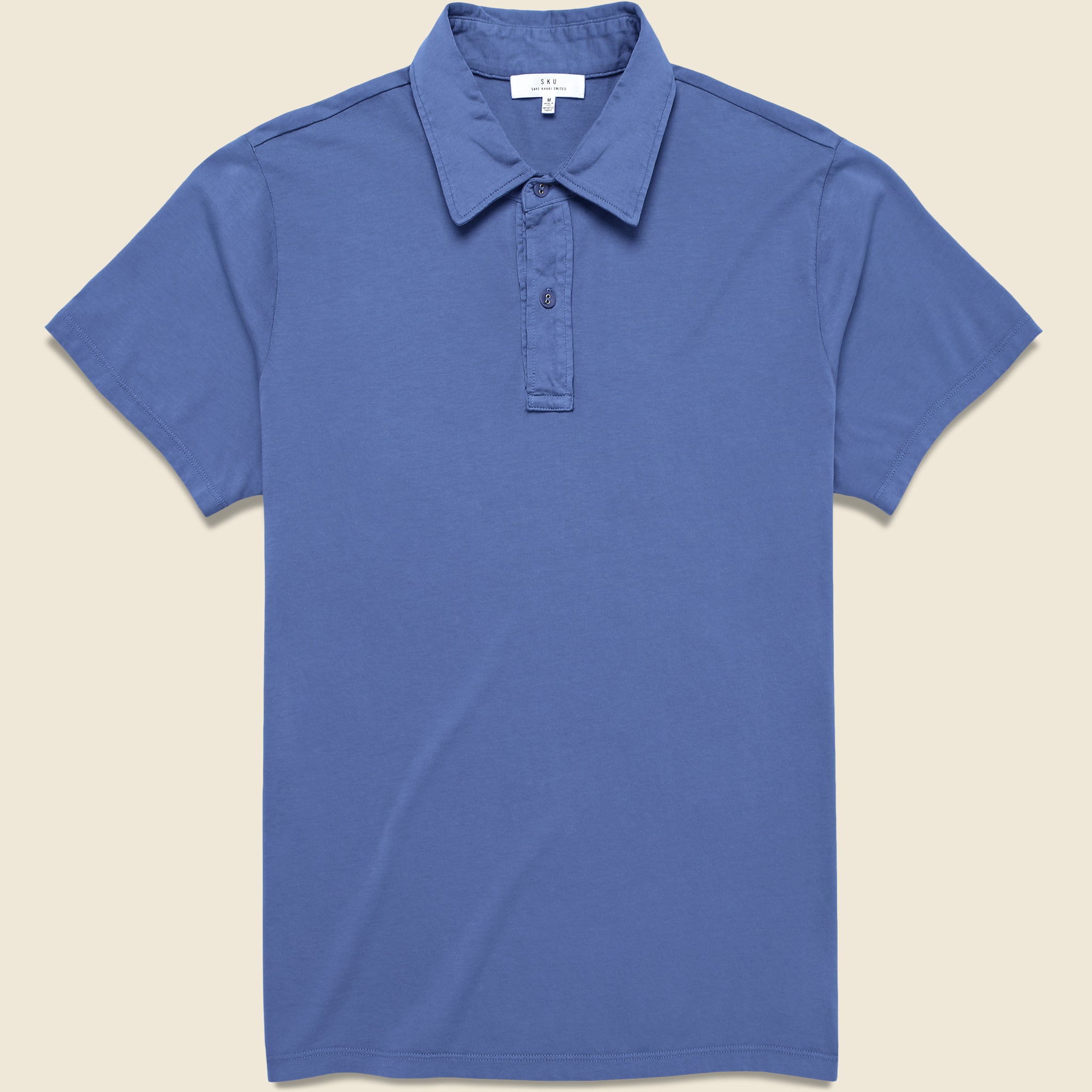 Supima Jersey Polo - Lake - Save Khaki - STAG Provisions - Tops - S/S Knit