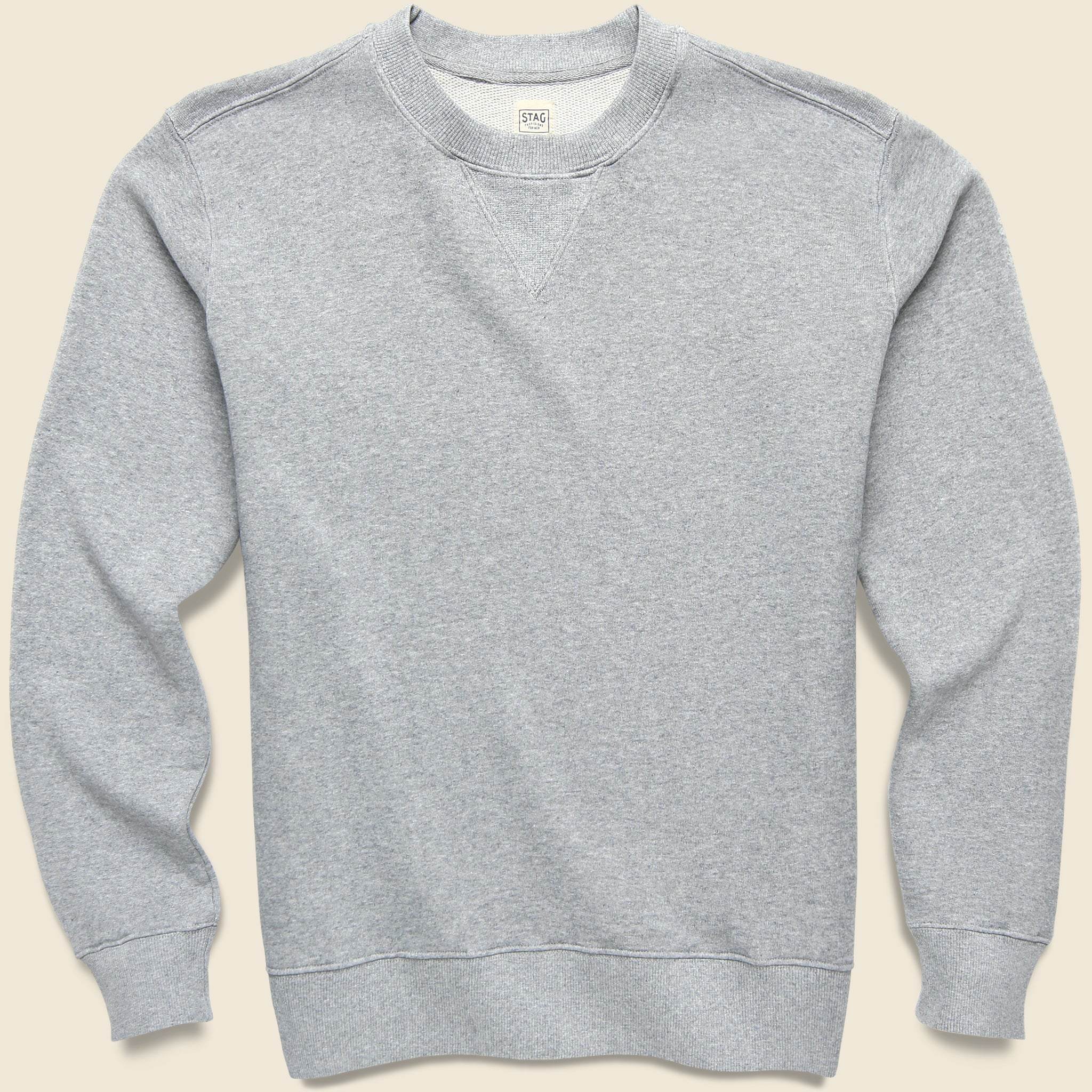 The Field Crew - Heather Grey - STAG - STAG Provisions - Tops - Fleece / Sweatshirt