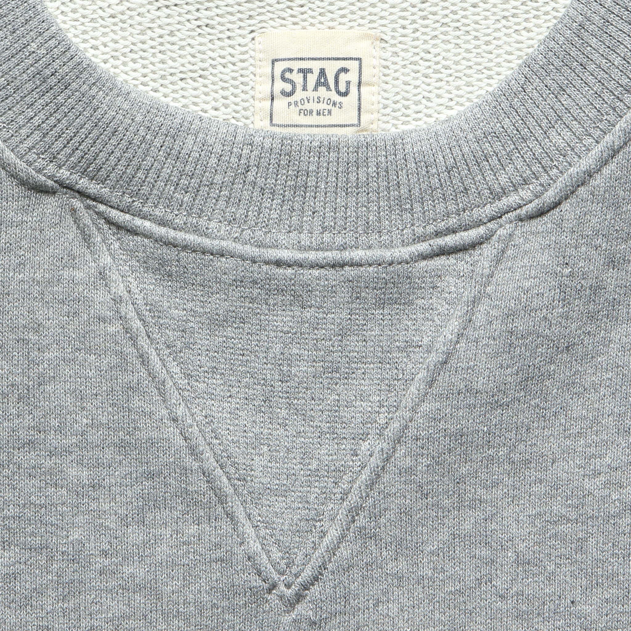 The Field Crew - Heather Grey - STAG - STAG Provisions - Tops - Fleece / Sweatshirt