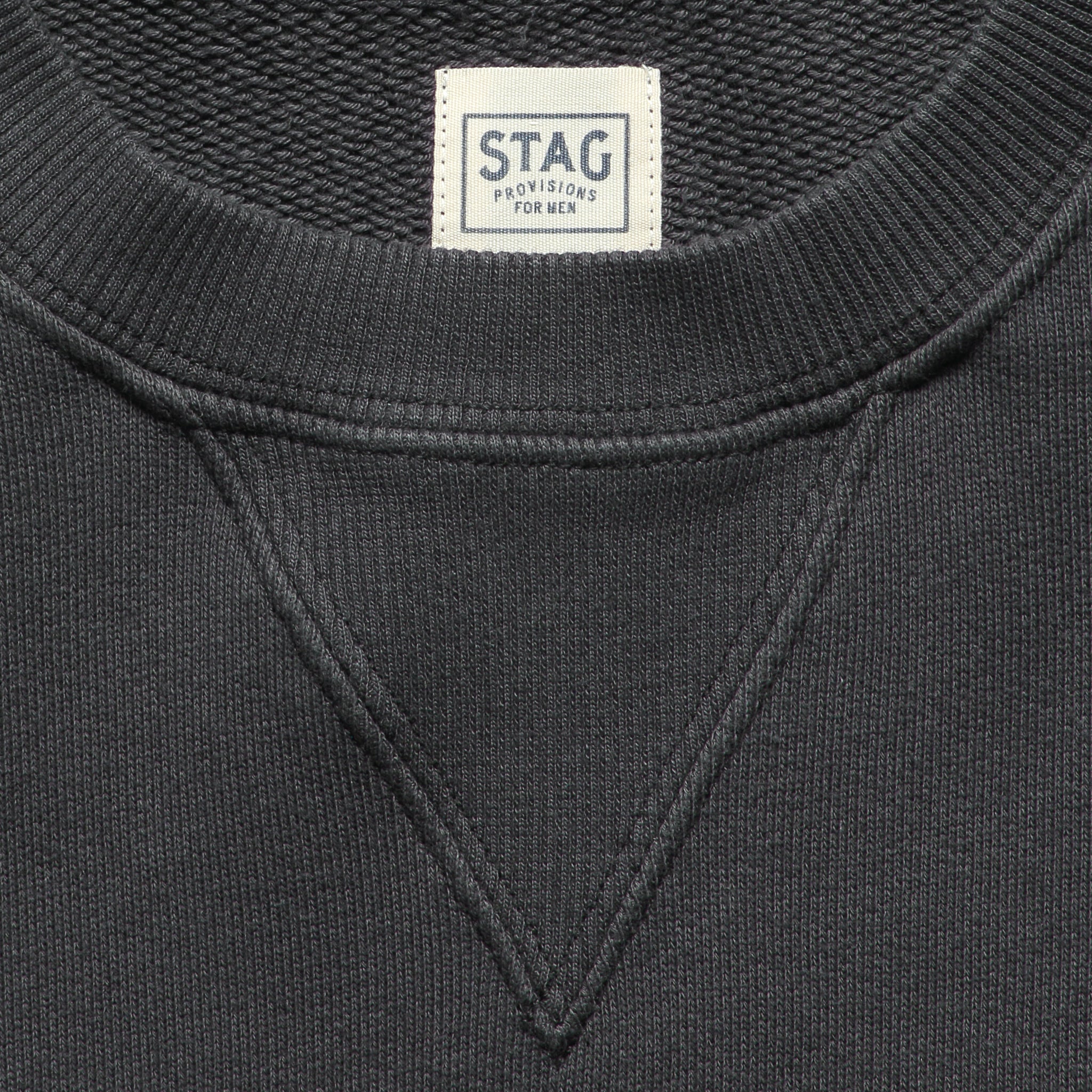 
                          The Field Crew - Washed Black - STAG - STAG Provisions - Tops - Fleece / Sweatshirt
                        