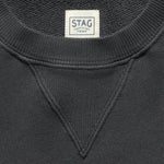 The Field Crew - Washed Black - STAG - STAG Provisions - Tops - Fleece / Sweatshirt