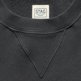 The Field Crew - Washed Black - STAG - STAG Provisions - Tops - Fleece / Sweatshirt