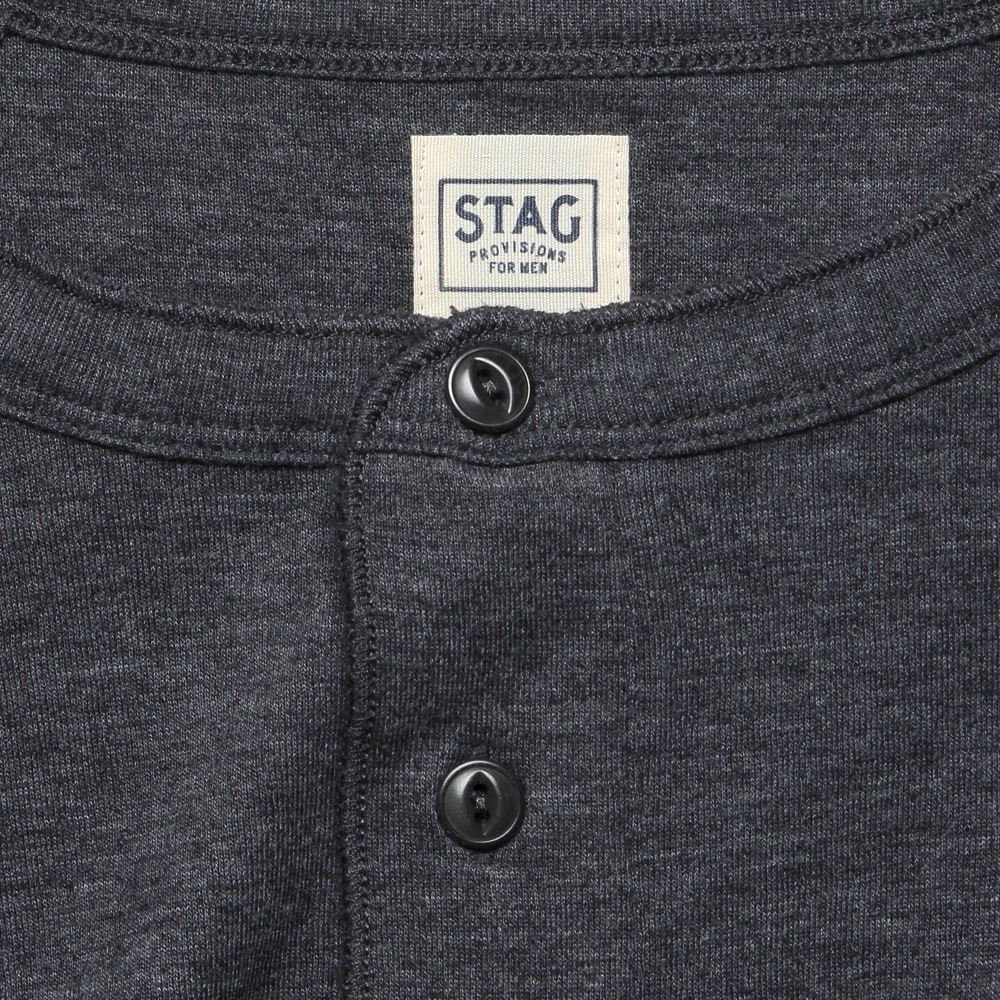 
                          The Regulation Henley - Black Heather
                        