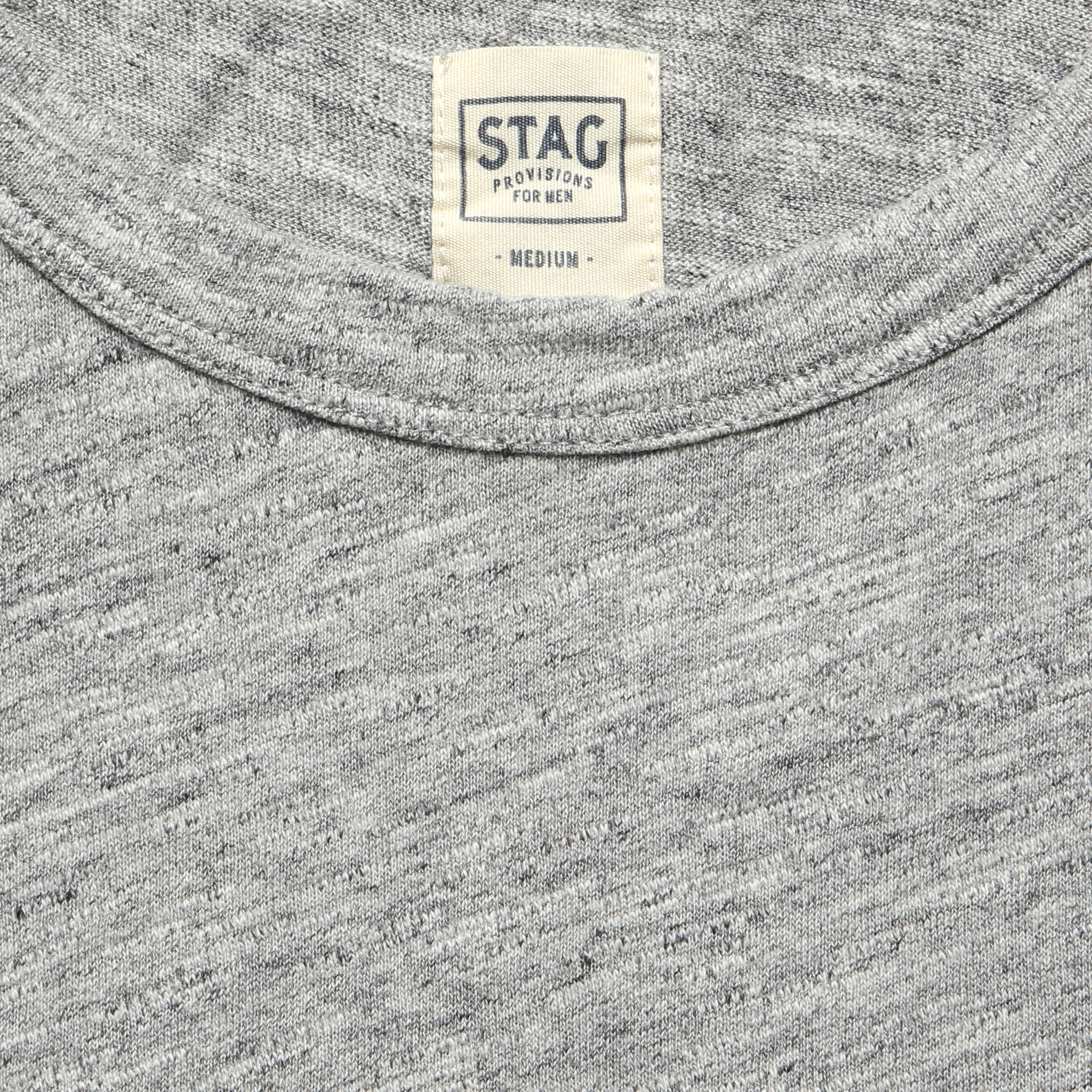 
                          The Essential Tee - Heather Grey - STAG - STAG Provisions - Tops - S/S Tee
                        