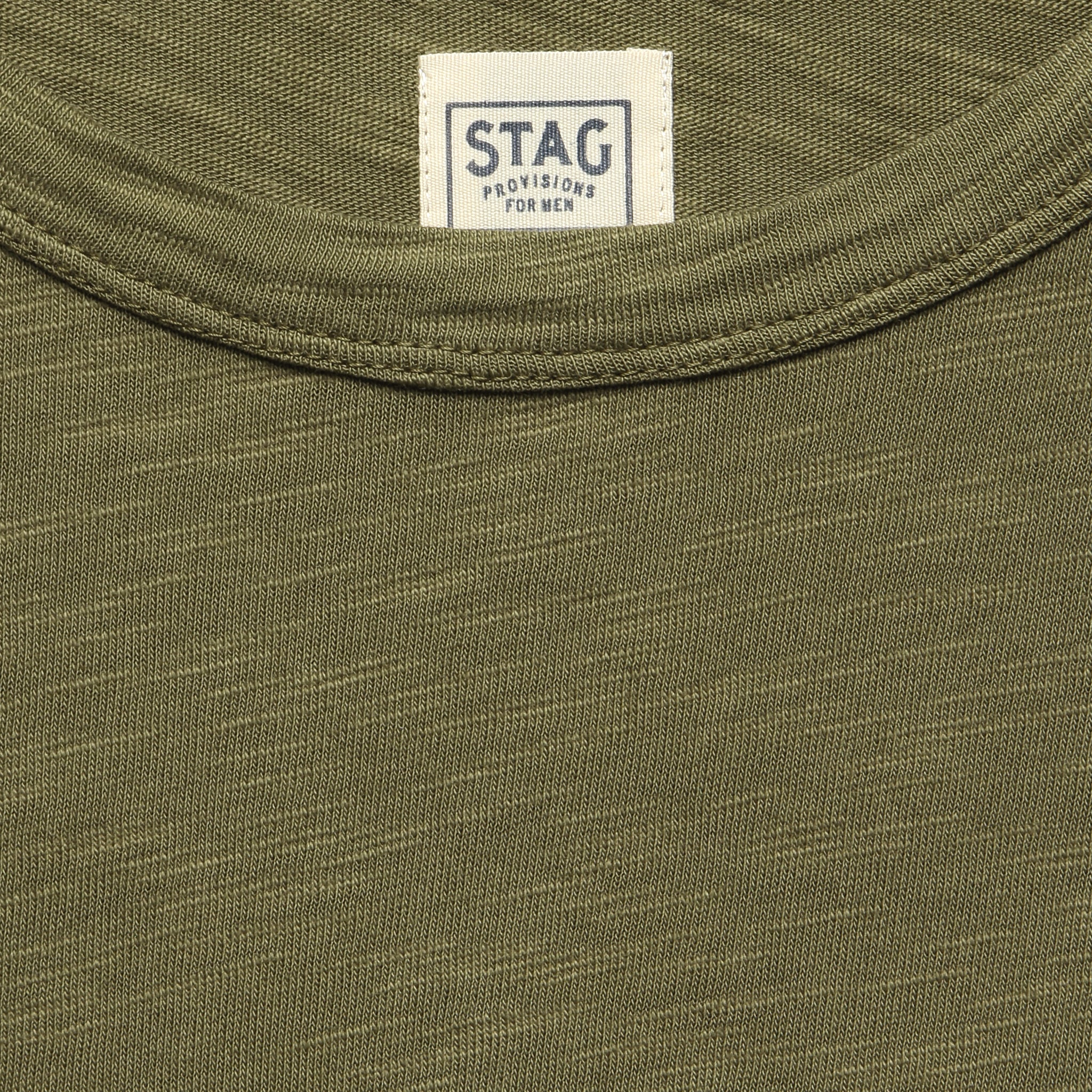 
                          The Essential Tee - Olive - STAG - STAG Provisions - Tops - S/S Tee
                        