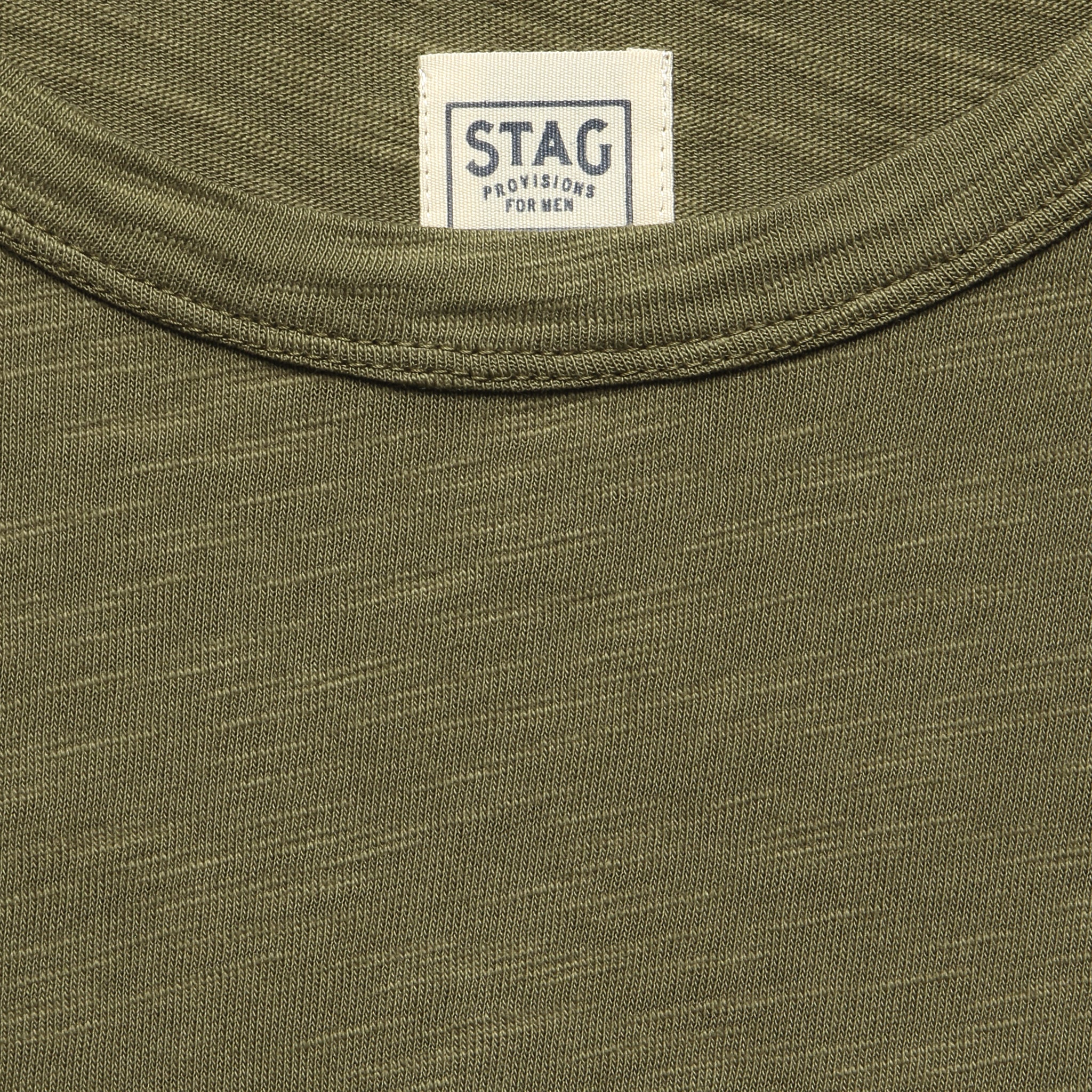 The Essential Tee - Olive - STAG - STAG Provisions - Tops - S/S Tee