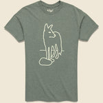 Coyote Tee - Green - STAG - STAG Provisions - Tops - S/S Tee