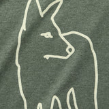 Coyote Tee - Green - STAG - STAG Provisions - Tops - S/S Tee