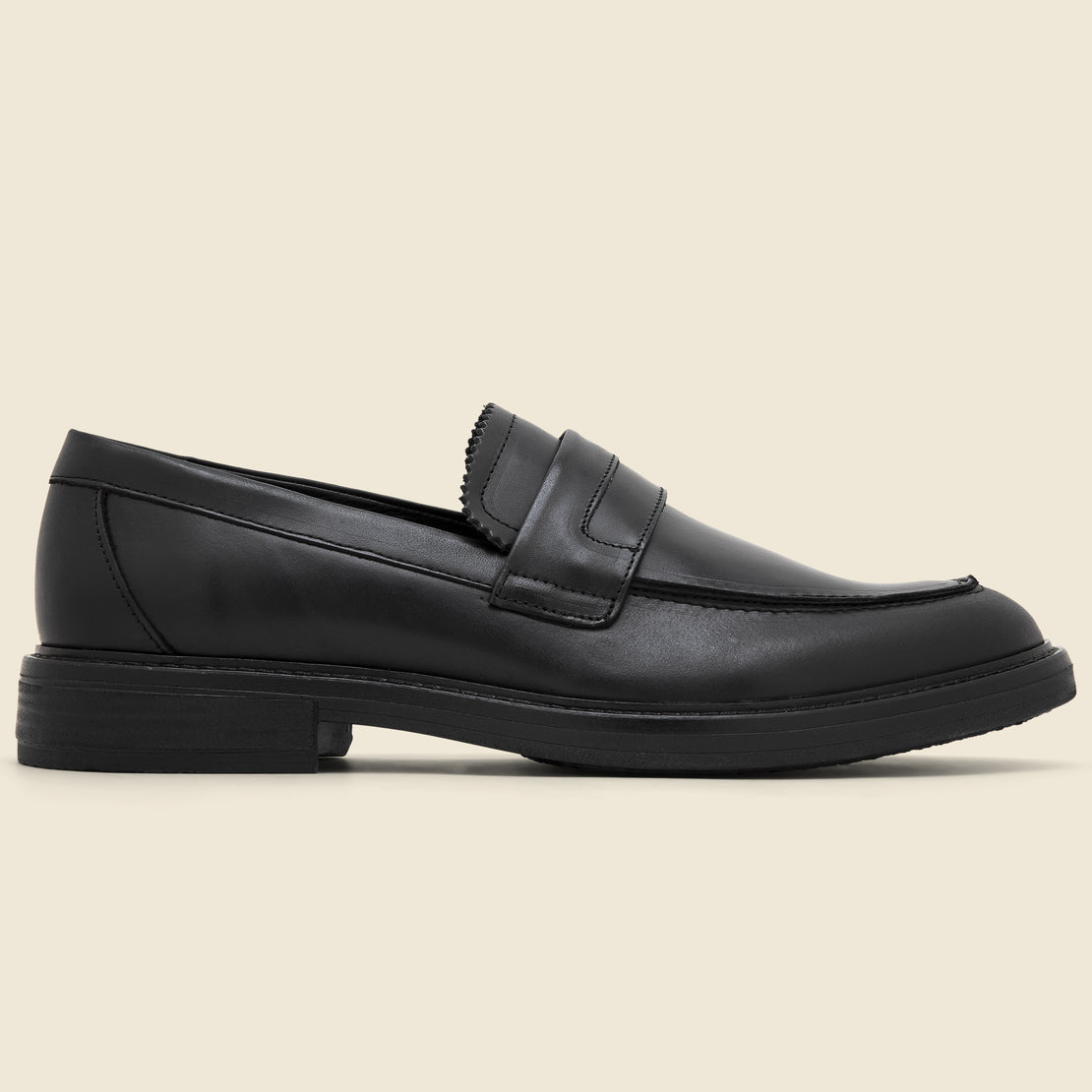 Shoe the Bear Stanley Leather Loafer - Black