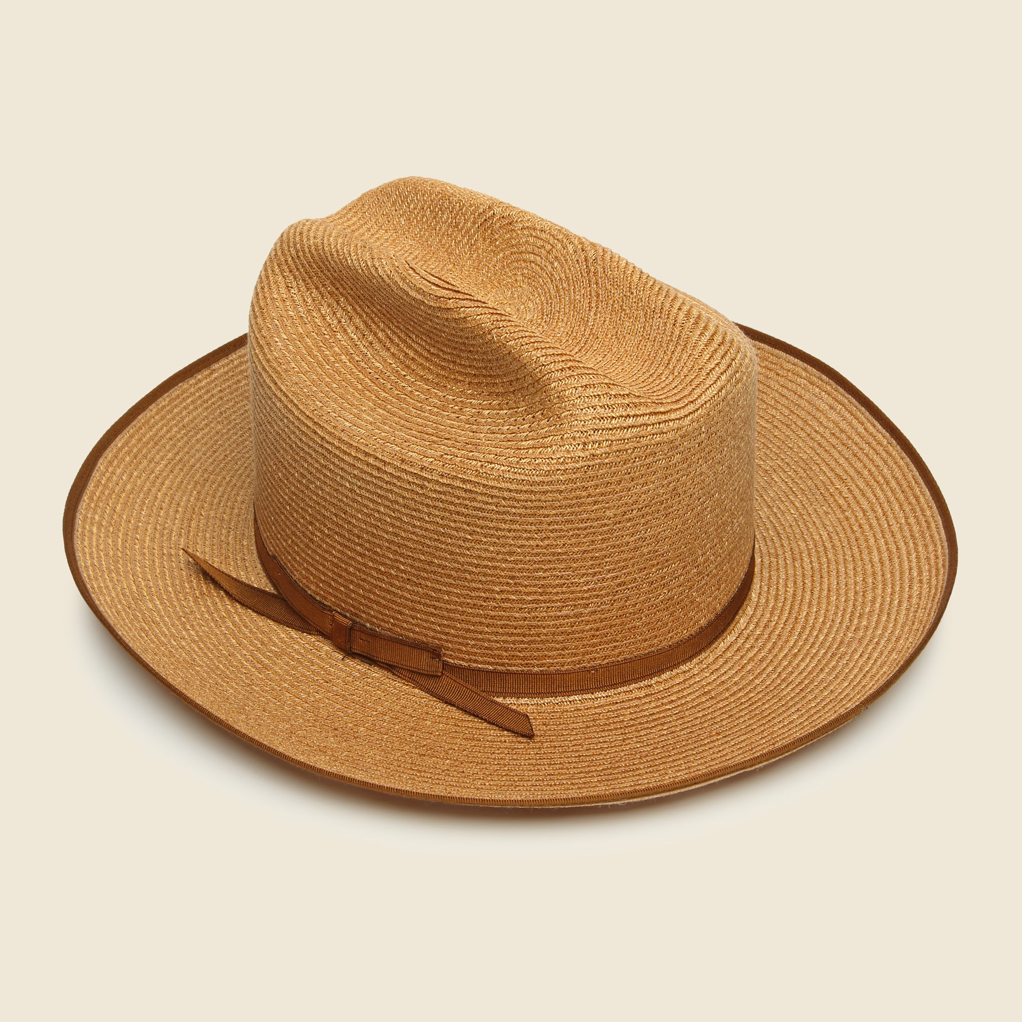 Open Road Hemp Fedora - Bronze