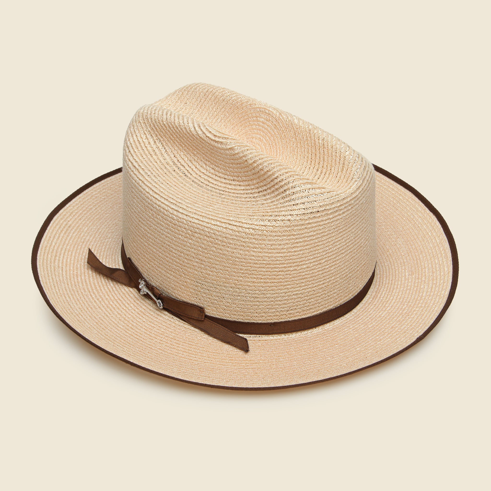 Open Road Hemp Fedora - Natural