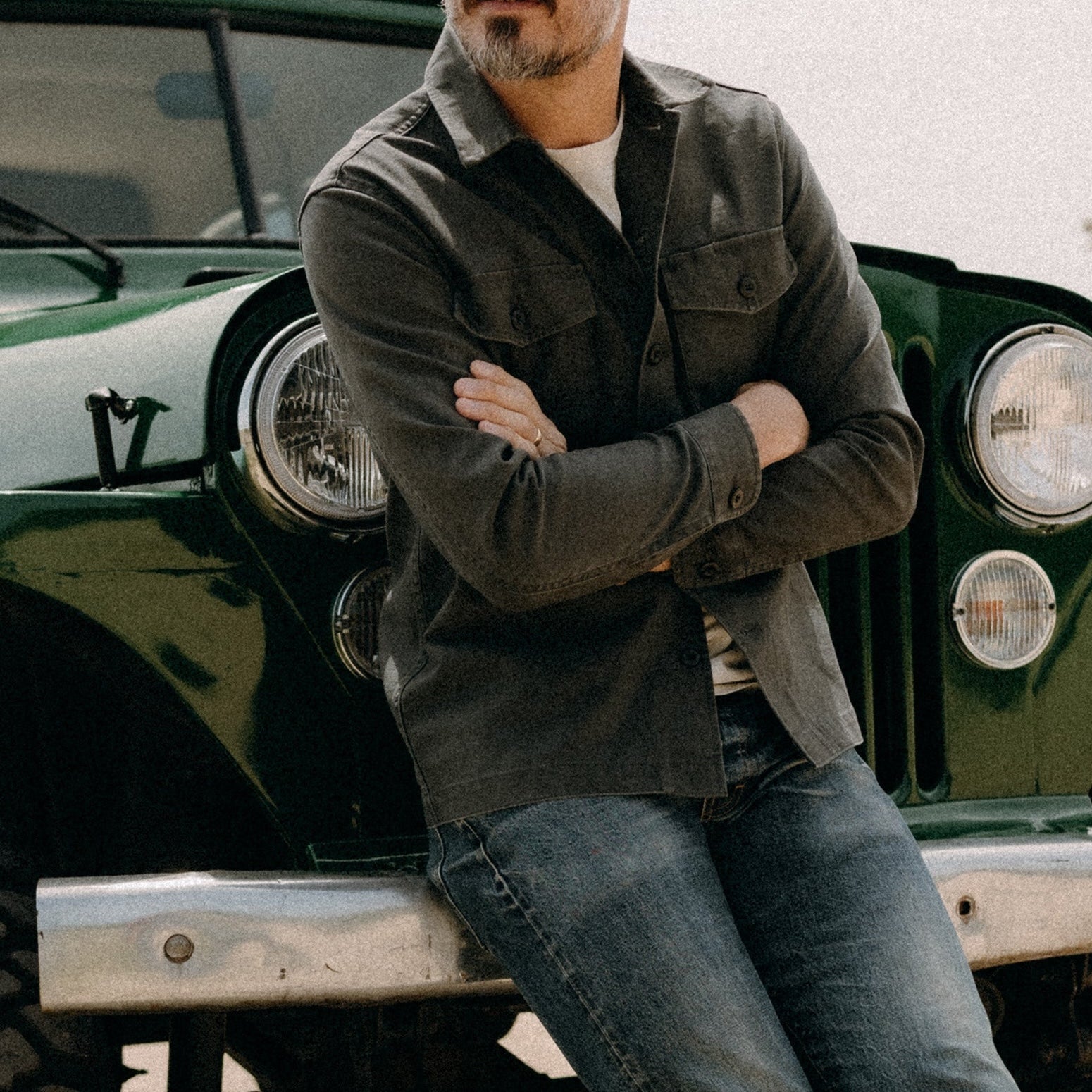 Surplus Shirt - Faded Black Sateen - Taylor Stitch - STAG Provisions - Tops - L/S Woven - Solid