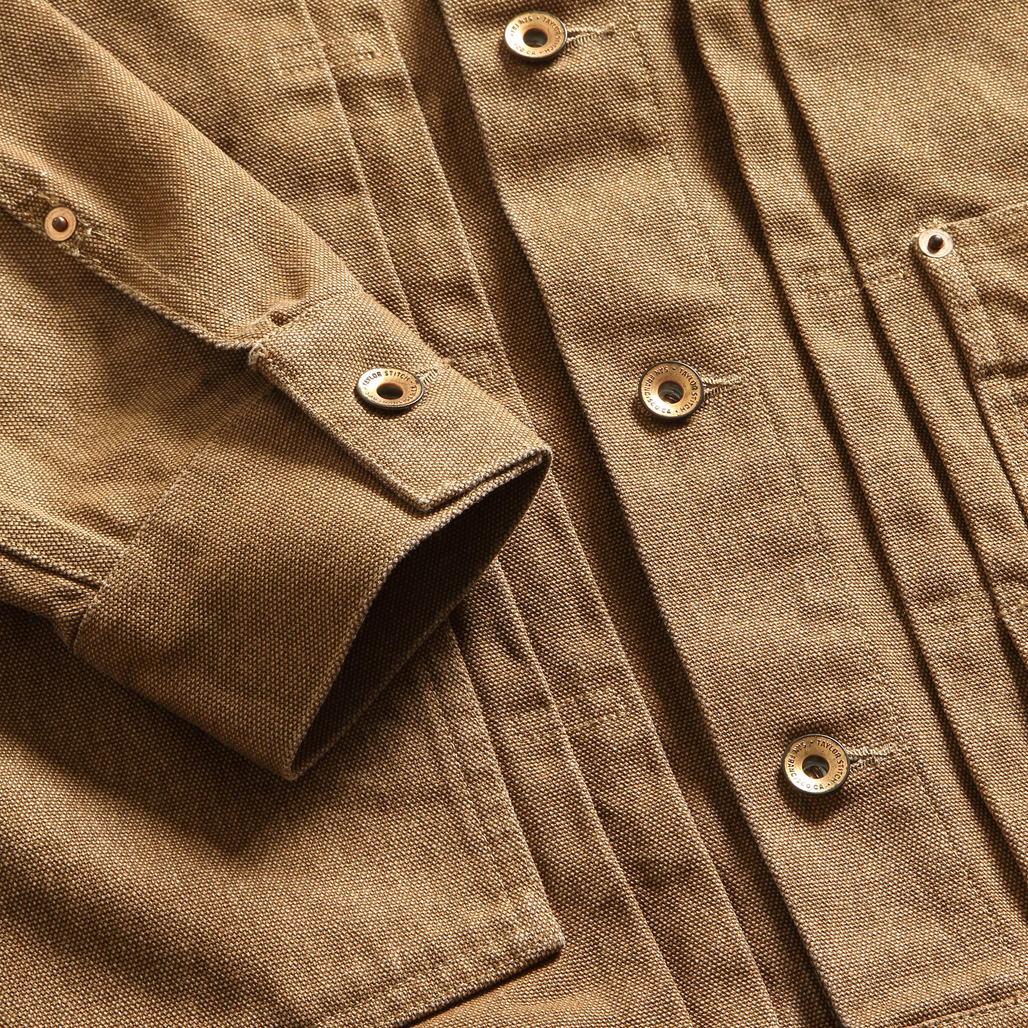 
                          Ryder Jacket - Tobacco Chipped Canvas
                        