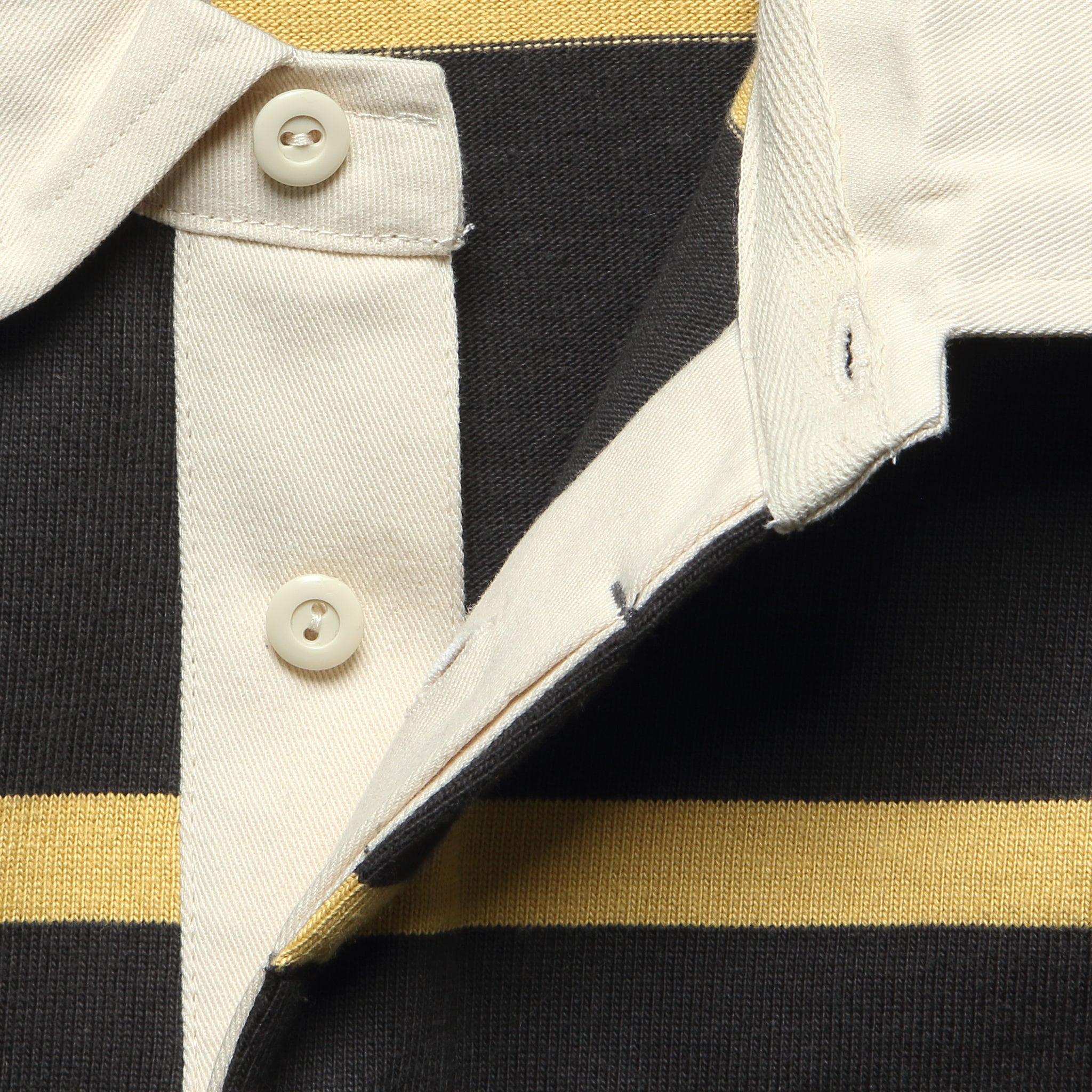 
                          Rugby Shirt - Faded Black Stripe - Taylor Stitch - STAG Provisions - Tops - L/S Knit
                        