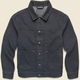 Ryder Jacket - Coal Chipped Canvas - Taylor Stitch - STAG Provisions - Outerwear - Coat / Jacket