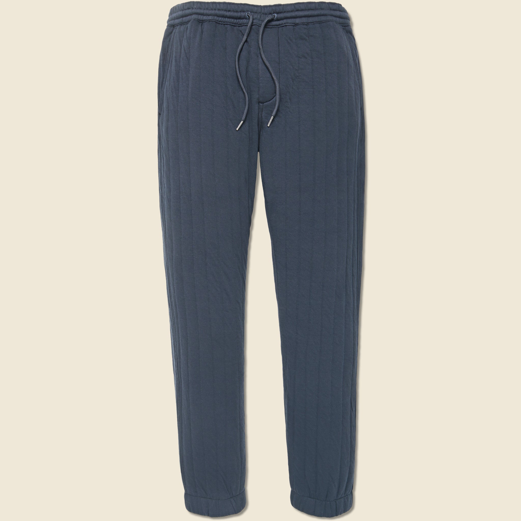 Apres Pant - Heather Midnight Quilted Jersey - Taylor Stitch - STAG Provisions - Pants - Lounge