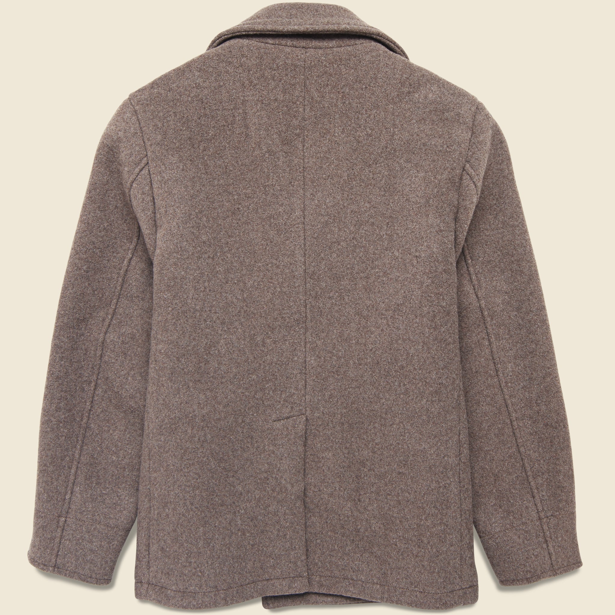 
                          Mariner Coat - Sable Melton Wool
                        