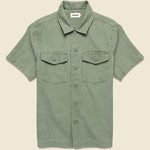 Surplus Shirt - Field Olive Reverse Sateen - Taylor Stitch - STAG Provisions - Tops - S/S Woven - Solid