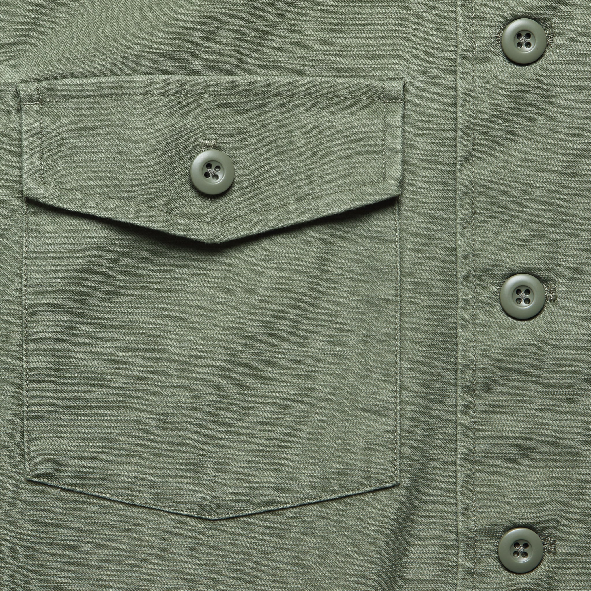 
                          Surplus Shirt - Field Olive Reverse Sateen - Taylor Stitch - STAG Provisions - Tops - S/S Woven - Solid
                        