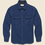 Division Shirt - Indigo - Taylor Stitch - STAG Provisions - Tops - L/S Woven - Solid