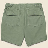 7" Surplus Shorts - Olive Sateen - Taylor Stitch - STAG Provisions - Shorts - Solid