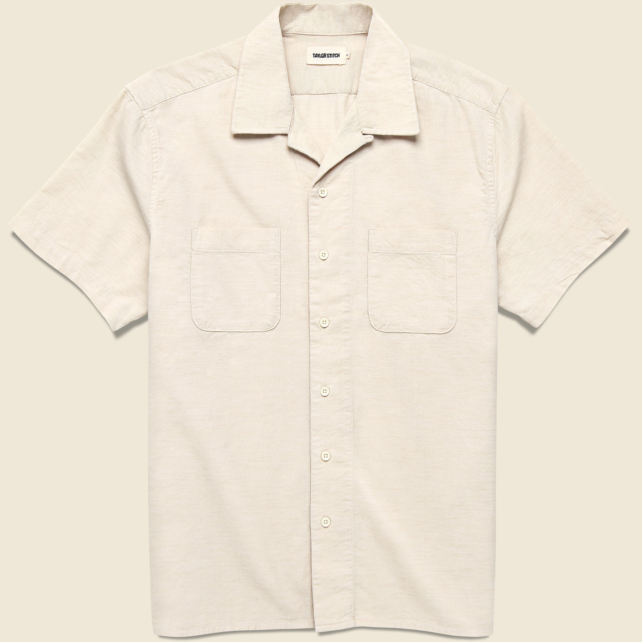 Pincord Conrad Shirt - Oat