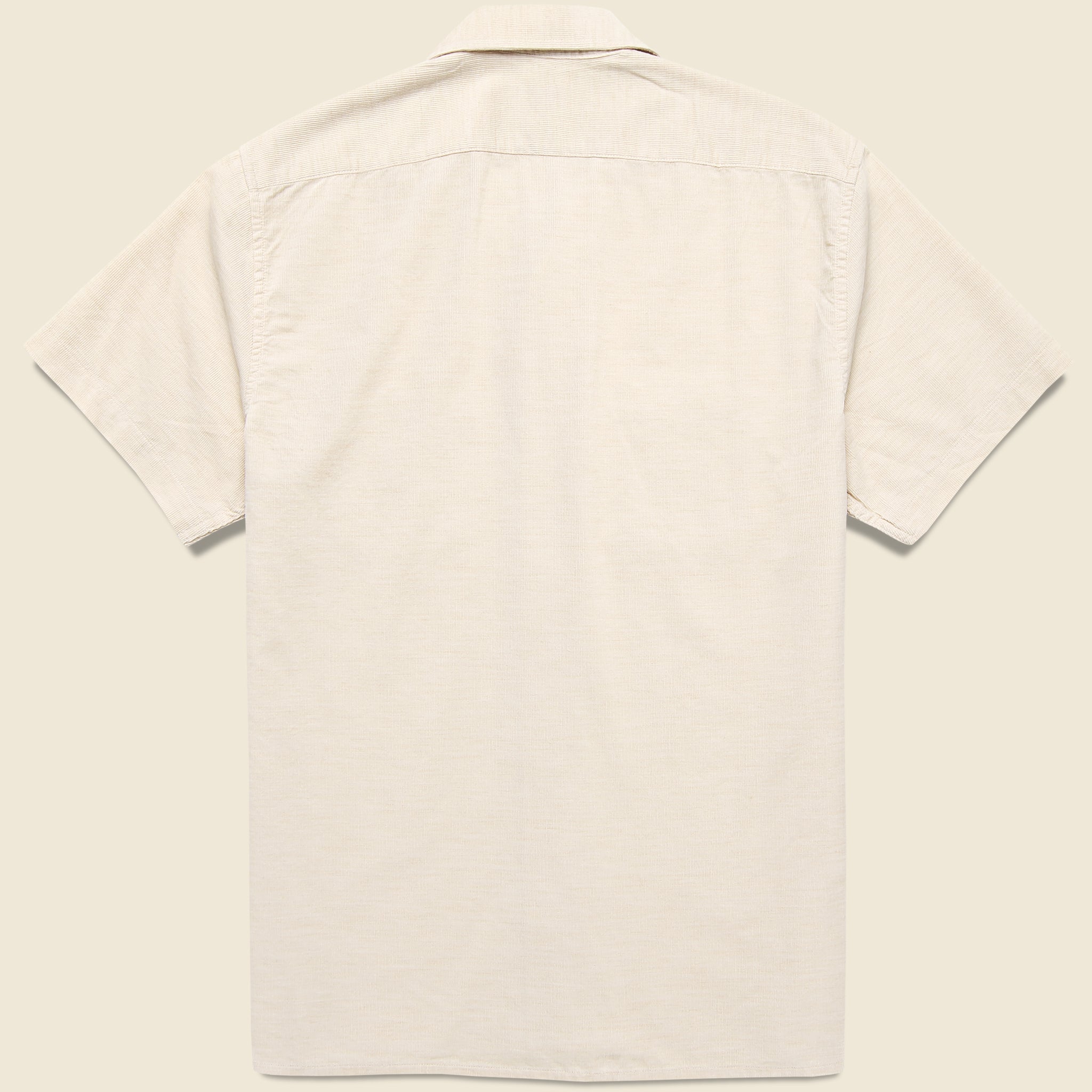Pincord Conrad Shirt - Oat - Taylor Stitch - STAG Provisions - Tops - S/S Woven - Solid